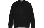 Timberland Sweatshirts Men's Black Crew Neck Moderate Regular