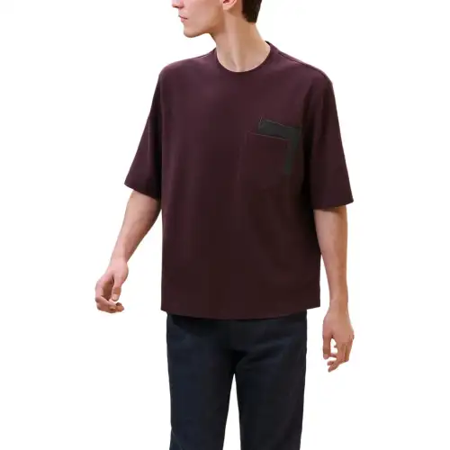 HERMES FW24 T Shirt Men's Dark Purple