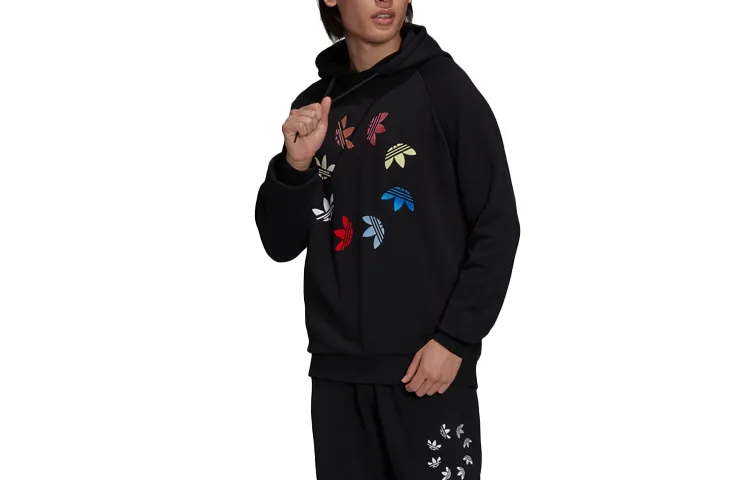 Adidas Shattered Trifoil Pullover Hoodie & Sweatpant Set