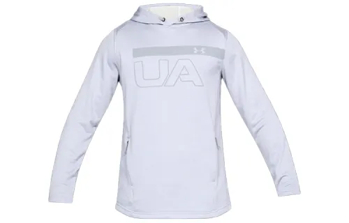 Under Armour Tech Sweatshirts Men's White Hooded Moderate Regular