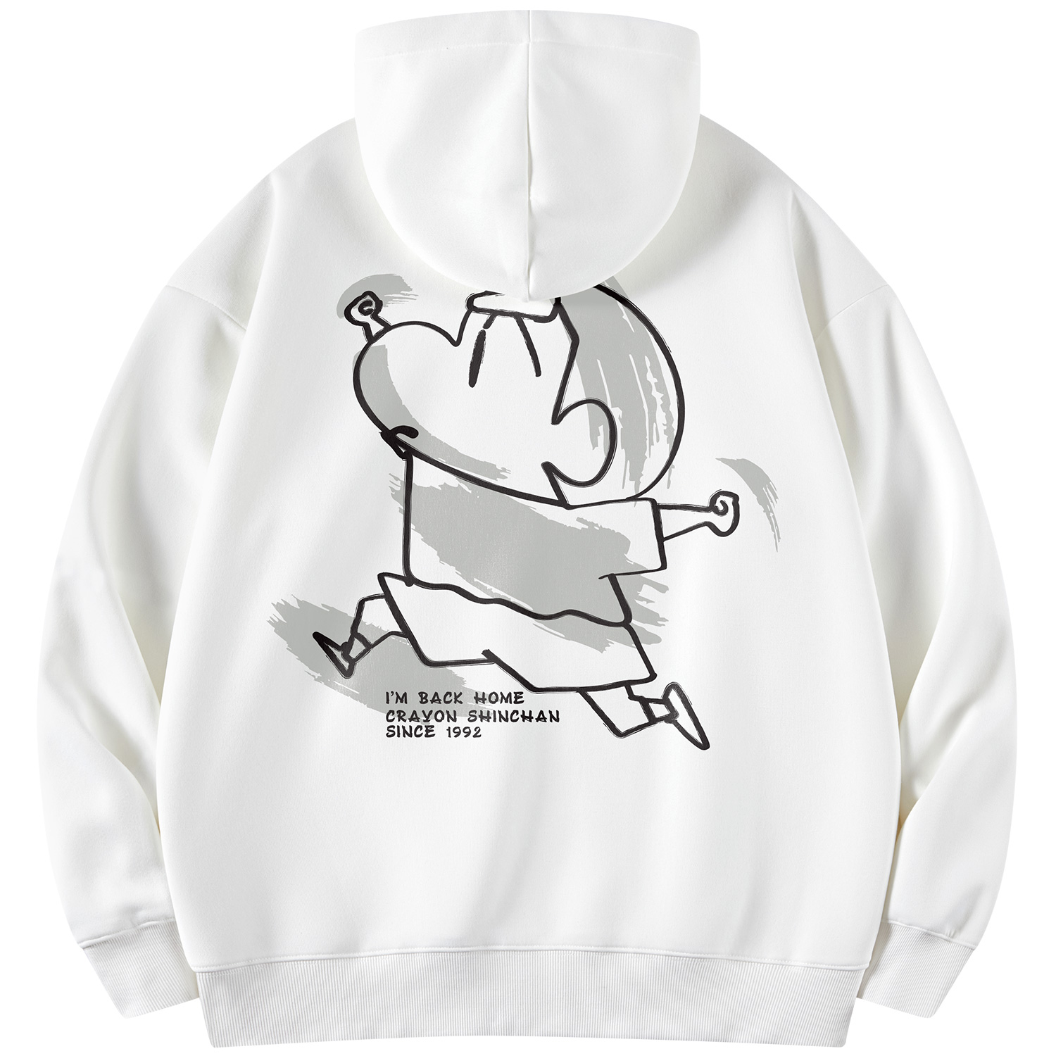 Crayon Shinchan Cartoon crayons, set for leisure, hoody for men and women, oversize