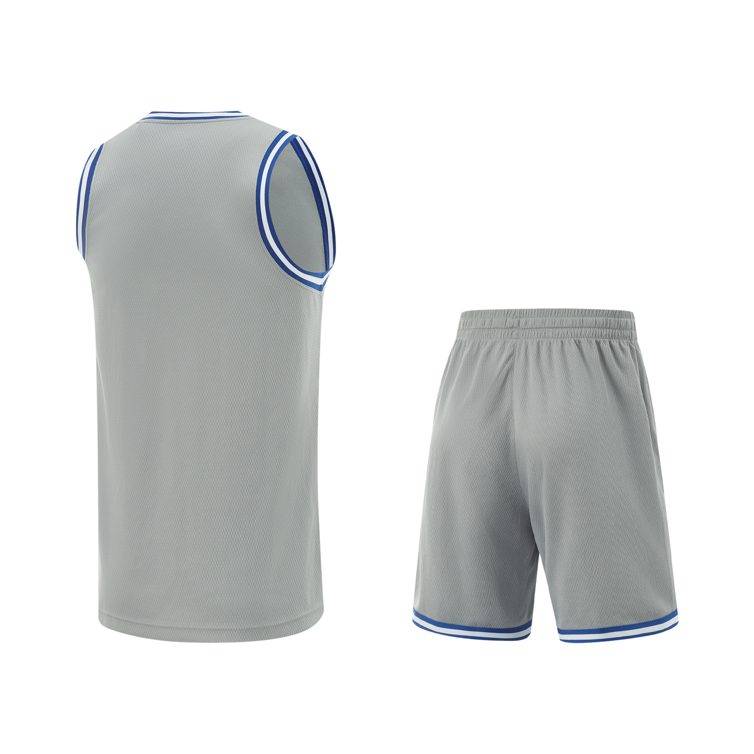Li Ning Professional Basketball Collection Basketball Suit Men’s Ultimate Gray