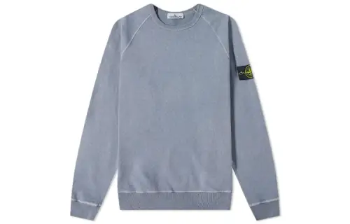 STONE ISLAND Sweatshirts Men's Pink/Blue Crew Neck Moderate Regular