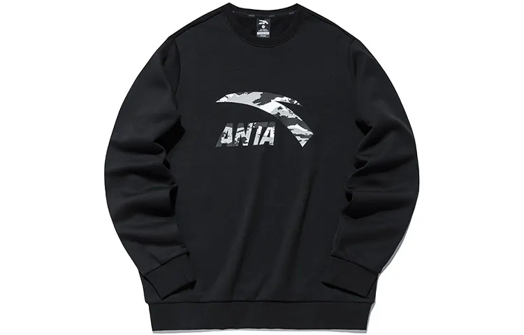 Anta Life Collection Sweatshirt Unisex Camouflage Black
