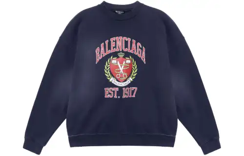 Balenciaga Sweatshirt Men's Blue