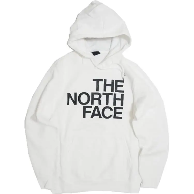 THE NORTH FACE Sweatshirts Men's White Hooded Moderate Regular