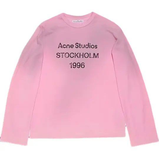 Acne Studios Logo Long-Sleeve T-Shirt