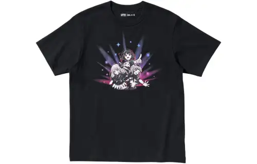 UNIQLO x Oshinoko T Shirt Men's Black