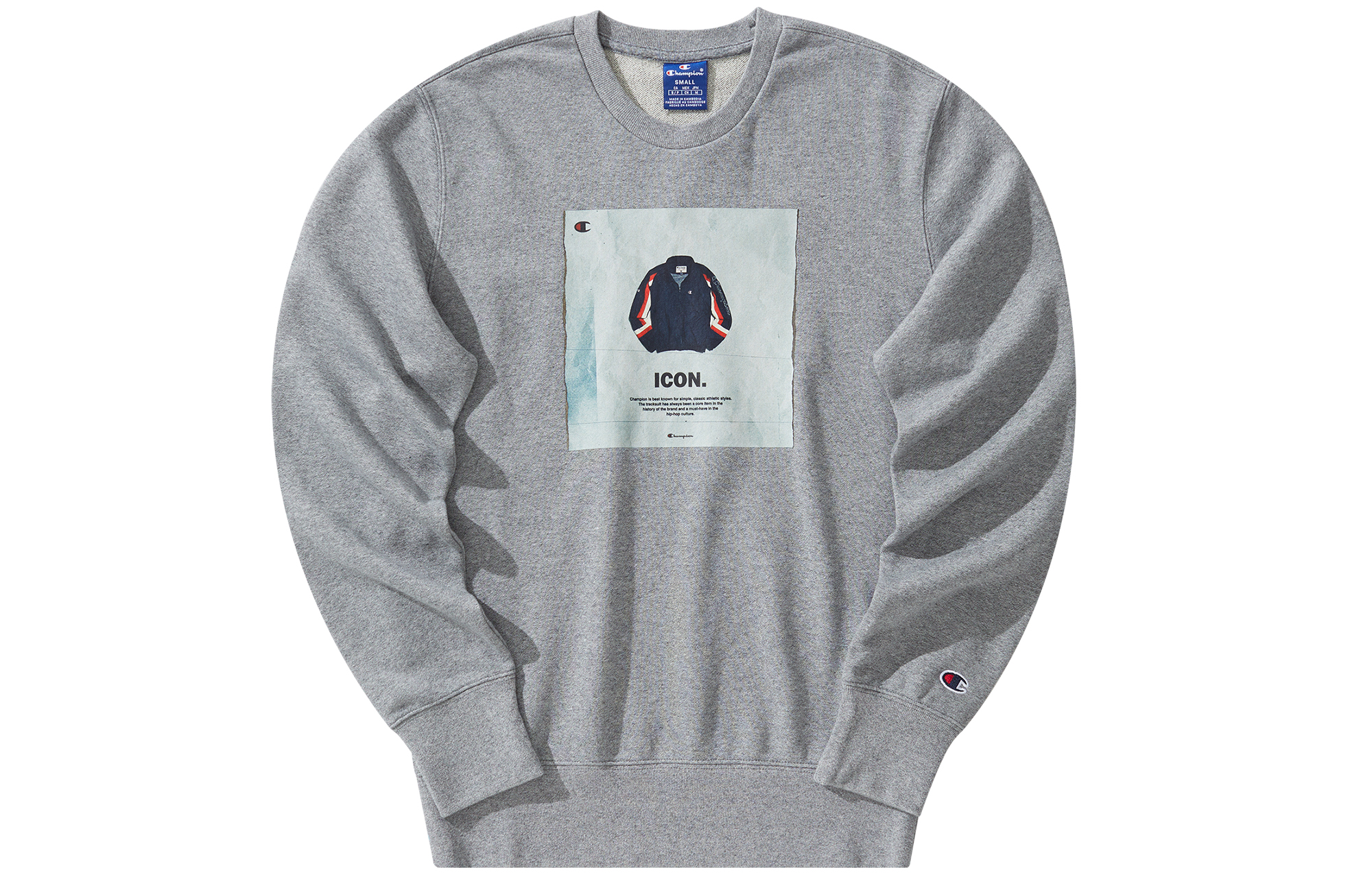 Champion Sweatshirts Unisex Crew Neck Moderate Regular