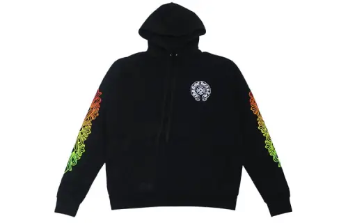 Chrome Hearts Floral Sleeve Gradient Made In Hollywood Hoodie