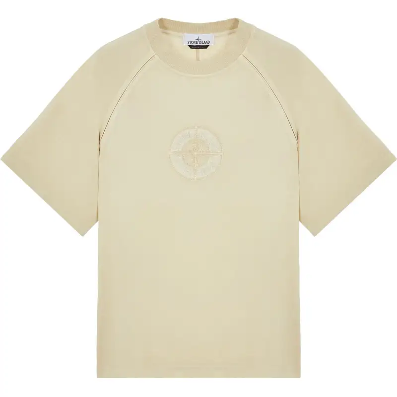 STONE ISLAND Organic Cotton Jersey T shirt