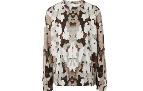 Burberry Sweatshirts Men's Multicolor Hooded Moderate Regular