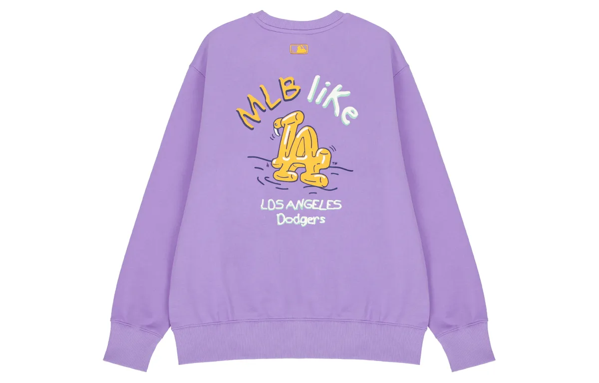 MLB Los Angeles Dodgers LIKE Sweatshirt Unisex Violet