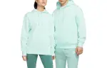 Nike Sweatshirts Unisex Light Blue Hooded Moderate Regular