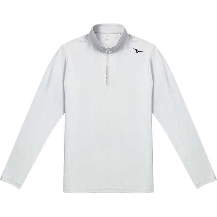 Mizuno Running T Shirts Men’s Stand Collar Moderate Straight Fit