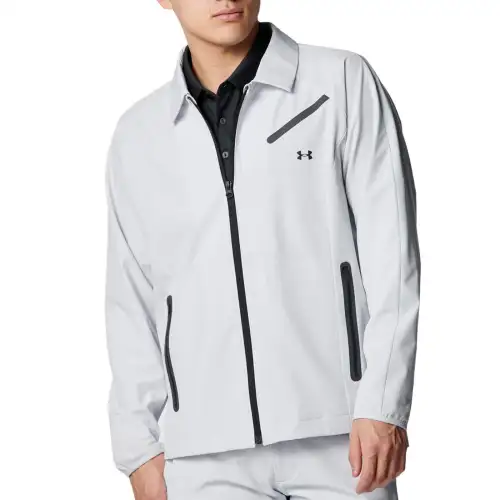 Under Armour Jackets Men's Gray Lapel Moderate Other