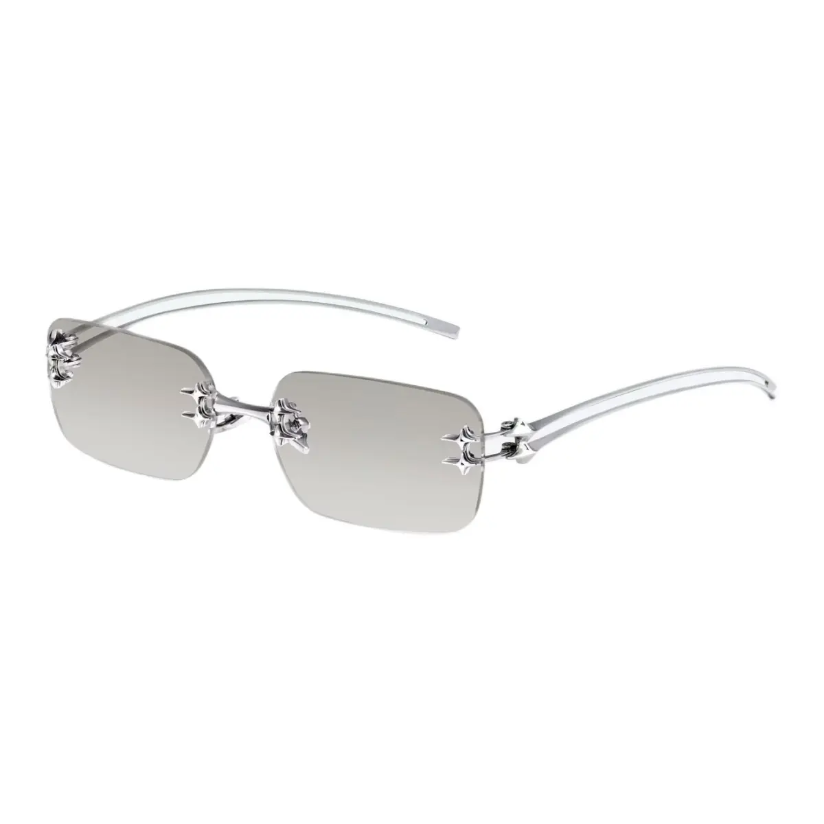 GENTLE MONSTER Square Sunglasses Unisex Silver