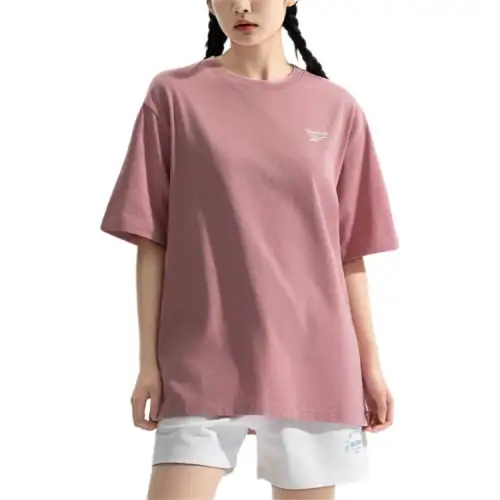 Reebok T Shirt Unisex Light Pink