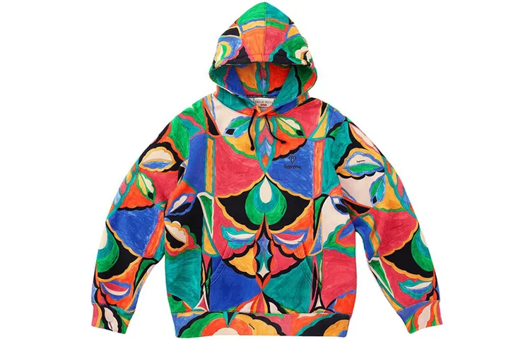 Supreme X Emilio Pucci Hooded Sweatshirt
