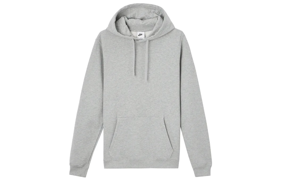 Nike Sweatshirts Men's Gray Hooded Moderate Regular