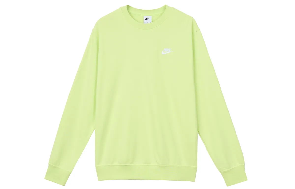 Nike Sweatshirts Men's Lemon Crew Neck Moderate Regular