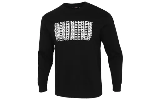 Jordan Air Jordan J 23 Sweatshirts Men's Black Crew Neck Moderate Regular