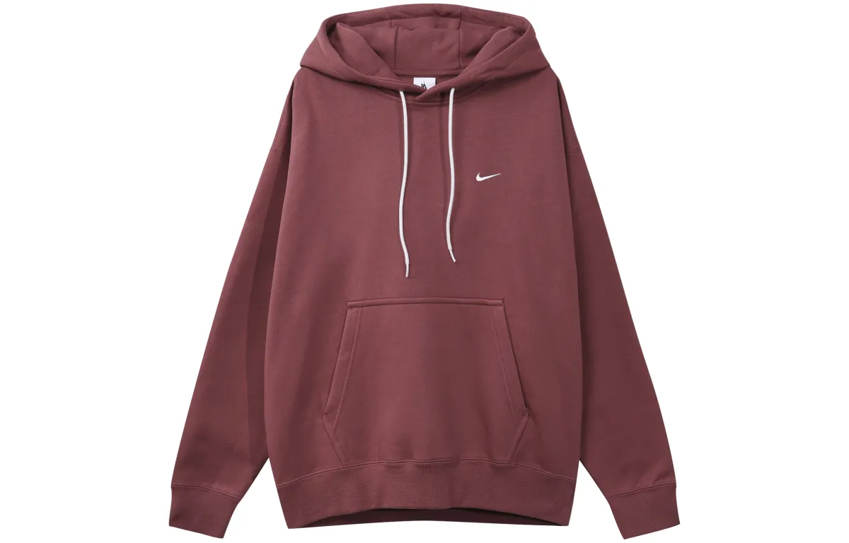 Nike Sweatshirts Men's Red Hooded Moderate Regular