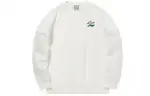 Li Ning Sports Fashion Collection Sweatshirts Men's White Crew Neck Moderate Regular