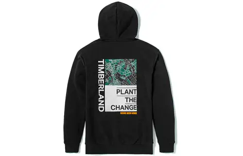 Timberland Sweatshirts Men's Black Hooded Moderate Other