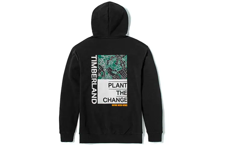 Timberland Sweatshirts Men's Black Hooded Moderate Other