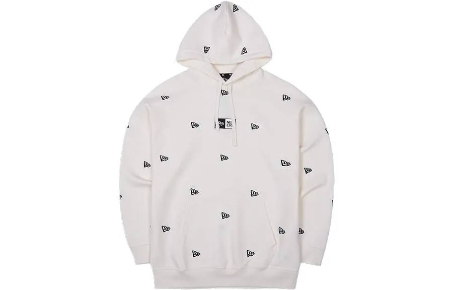 New Era Sweatshirt Unisex Ivory White