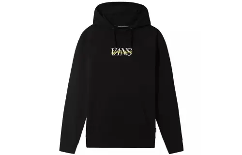 Vans COOL PO Sweatshirts Men's Black Hooded Moderate Regular