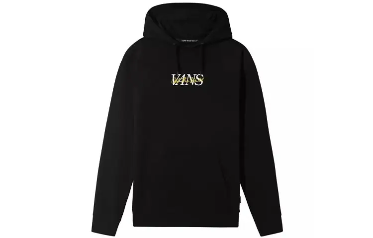 Vans COOL PO Sweatshirts Men's Black Hooded Moderate Regular
