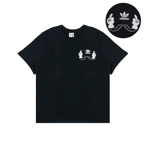 Adidas Originals T Shirt Unisex Black