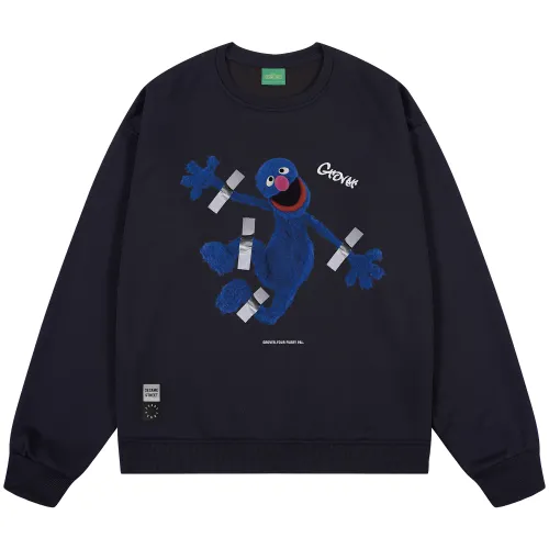 SESAME STREET Sweatshirt Fall Unisex