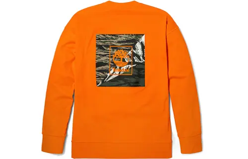 Timberland Year Of The Tiger Collection Sweatshirt Men's Orange