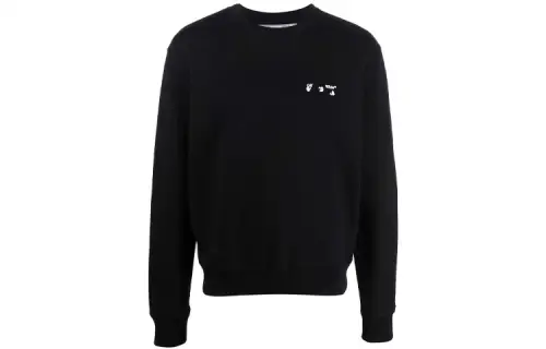 OFF WHITE Drowning Man Logo Crewneck