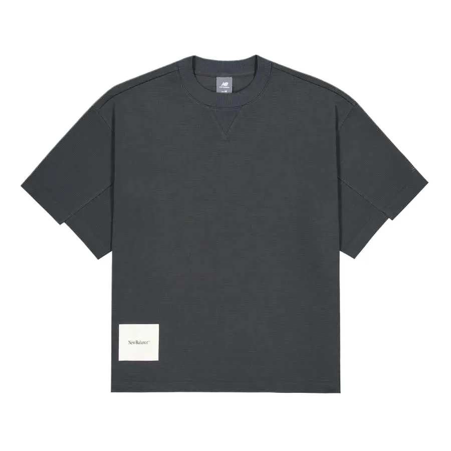 New Balance NB Grey T Shirt Men's Dark Gray