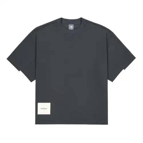 New Balance NB Grey T Shirt Men's Dark Gray
