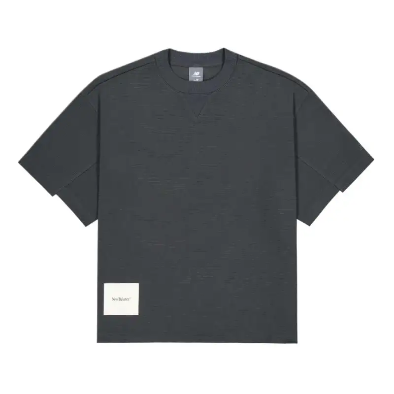 New Balance NB Grey T Shirt Men's Dark Gray