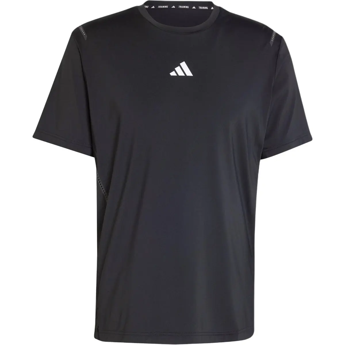 Adidas T-Shirts Men's Black Crew Neck Moderate