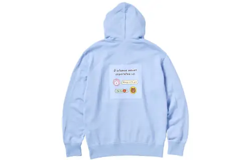 UNIQLO x LINE FRIENDS Sweatshirt Unisex Aqua Blue