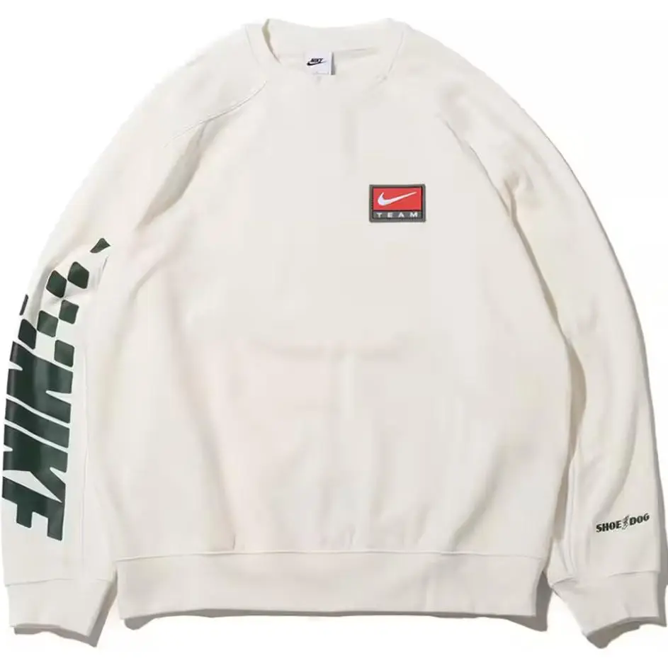 Nike Sportswear Trend "Sail/Black" fleece sweatshirt