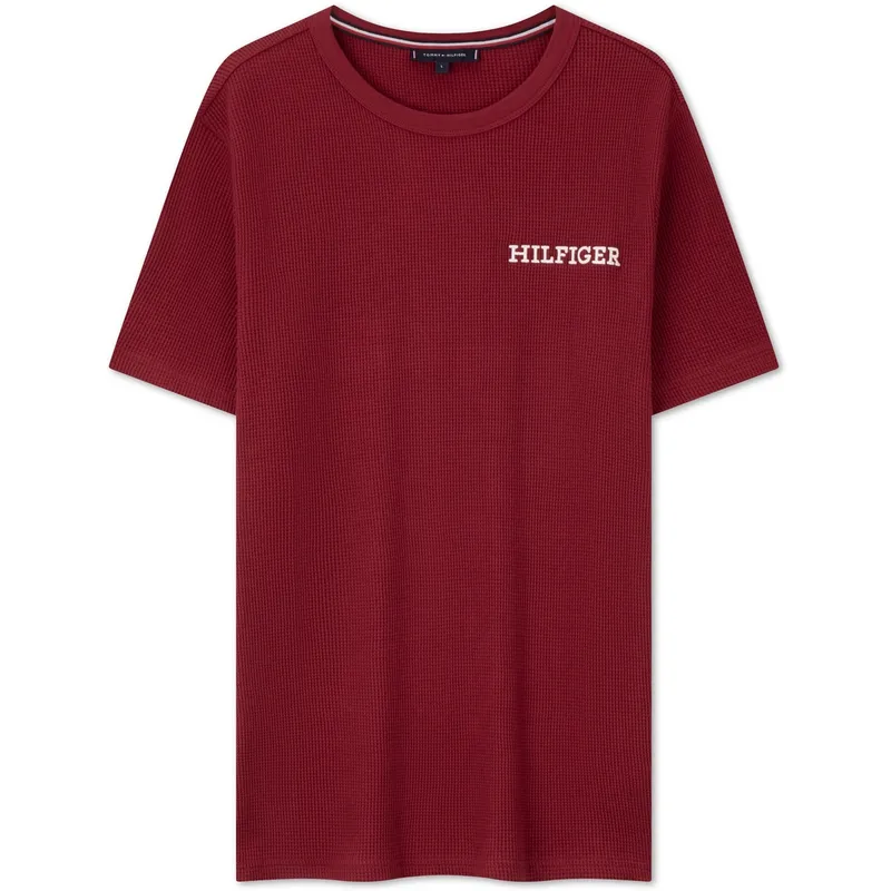 Tommy Hilfiger T-Shirts Men's Crew Neck Moderate Straight Fit