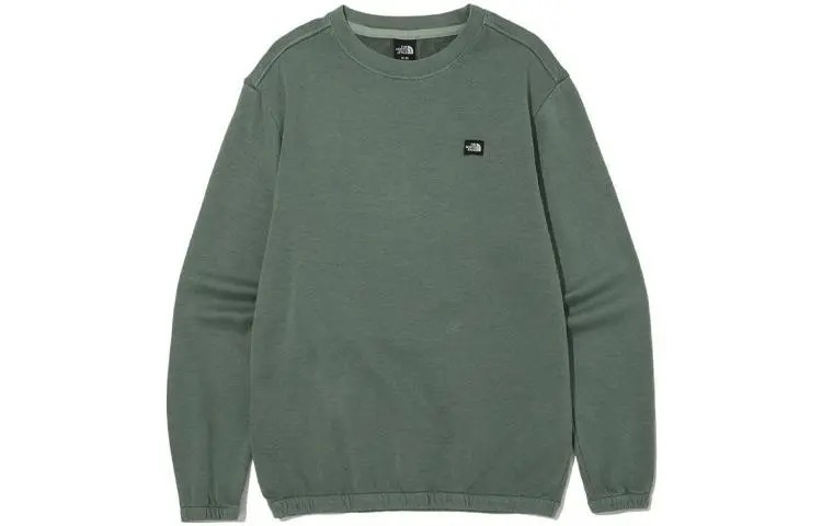 THE NORTH FACE Sweatshirts Unisex Green Crew Neck Moderate Regular