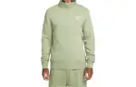 Nike Sweatshirts Men's Oil Green Stand Collar Moderate Other