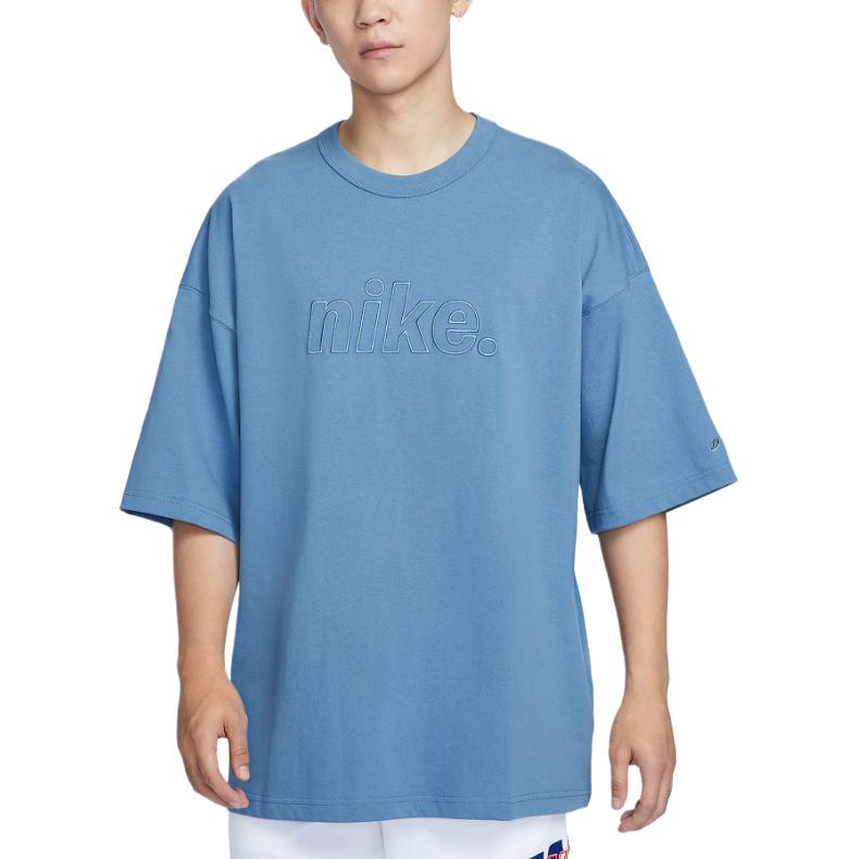 Nike Sportswear SS24 Premium T Shirt Men's Blue