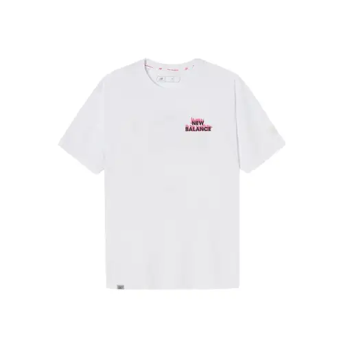 New Balance UNI T Shirt Unisex White