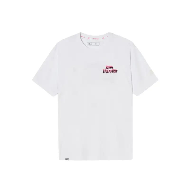 New Balance UNI T Shirt Unisex White
