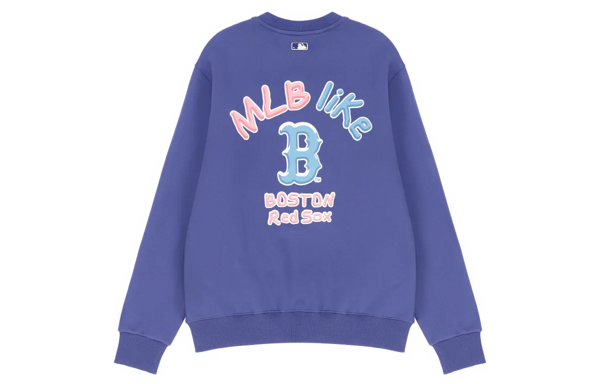 MLB Sweatshirt Unisex Light Navy Blue